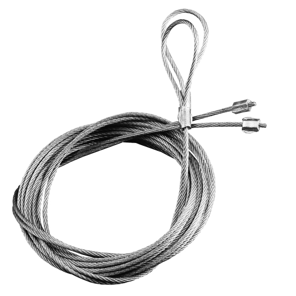 Cardale Clock Spring Cables (Pair) STAINLESS STEEL