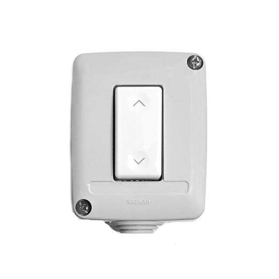 Gewiss 1-Gang Rocker Switch 64x80x53mm Max 5amp (Euro330)